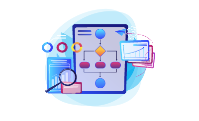 BPM-Icon Business Process Automation Icon